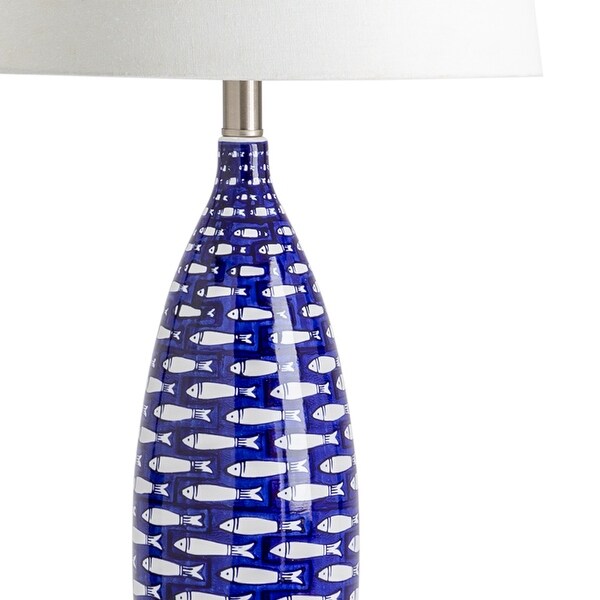 Blue fish lamp discount
