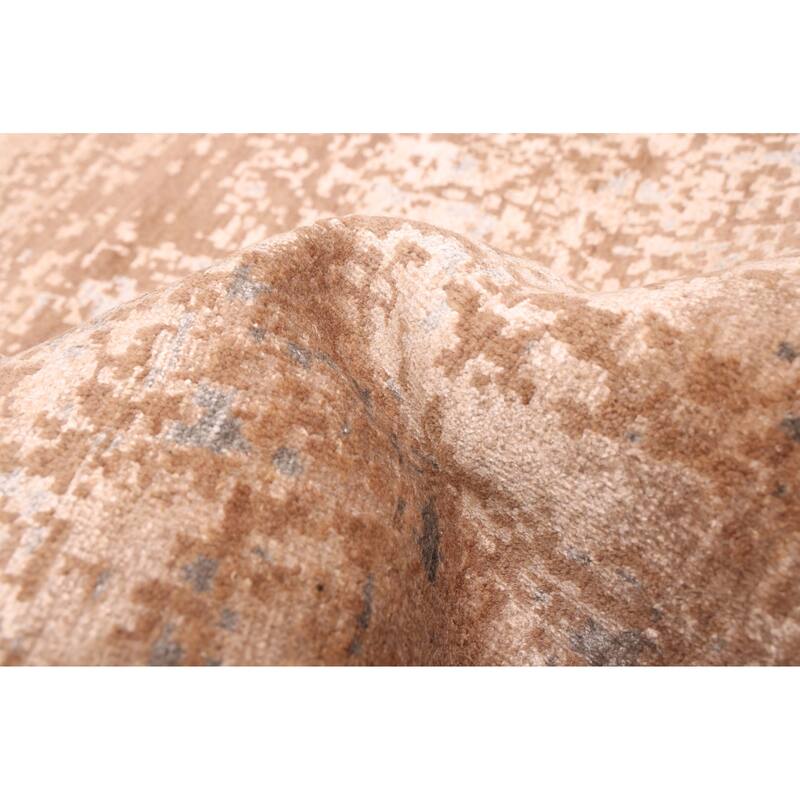 ECARPETGALLERY Hand-knotted Legacy Brown Rug - 8'9 x 11'10