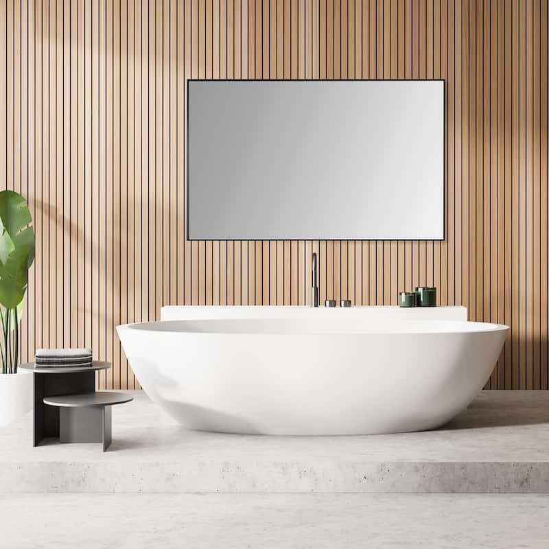 Altair Sassi Bathroom/Vanity Aluminum Framed Wall Mirror