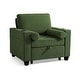 preview thumbnail 7 of 11, 2 Set Convertible Adjustable Lounge 3-in-1 Pull-Out Sleeper Chair Bed