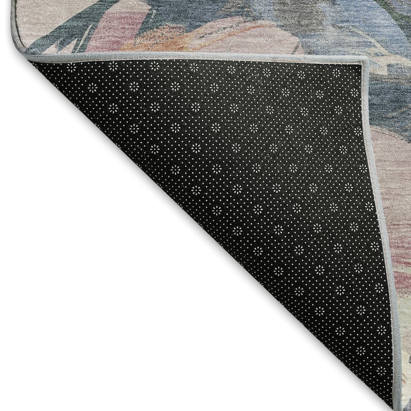 Premium Washable Super Soft Modern Floral Mayfield Rug