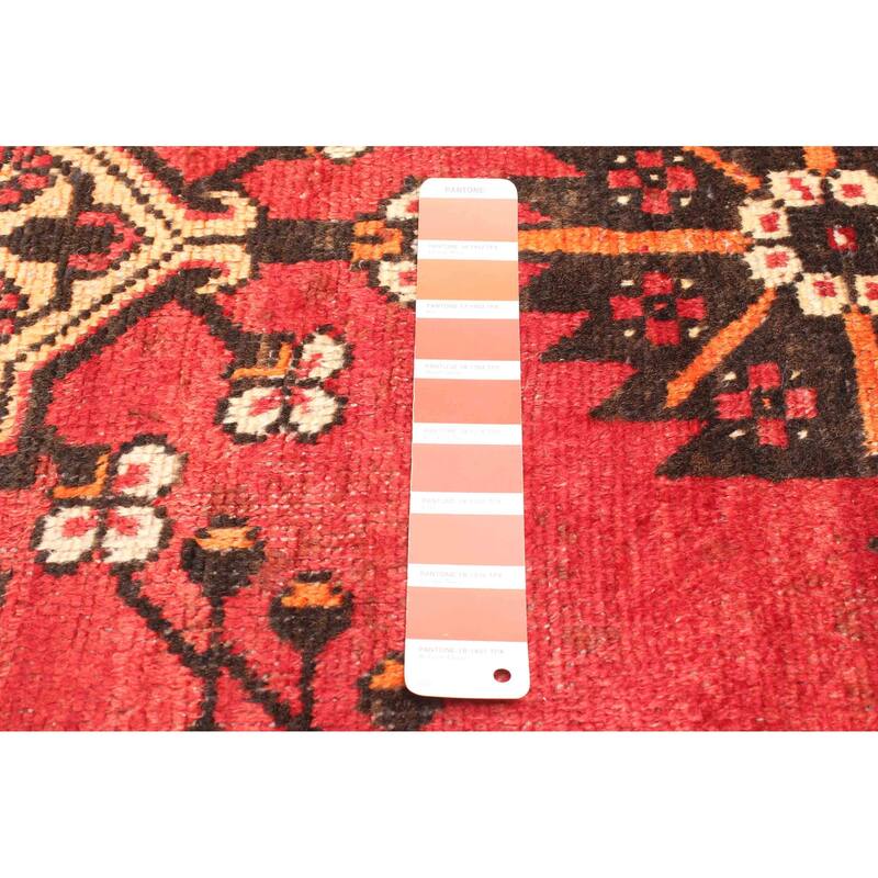 ECARPETGALLERY Hand-knotted Andelz Red Wool Rug - 2'11 x 5'7