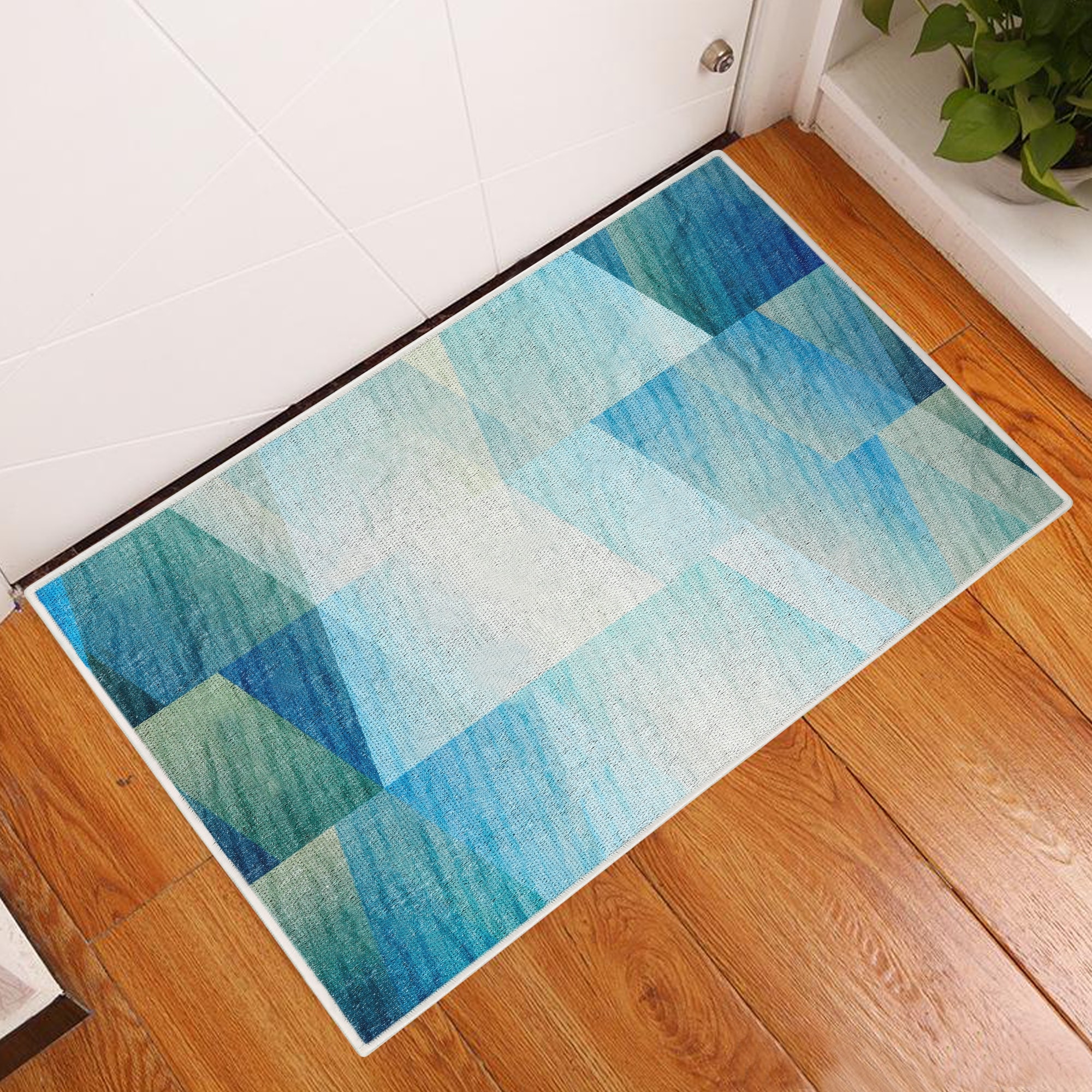 Sussexhome Heavy Duty Ultra Thin Non Slip Washable Cotton Indoor Rug - 2' x  3' - On Sale - Bed Bath & Beyond - 32498006