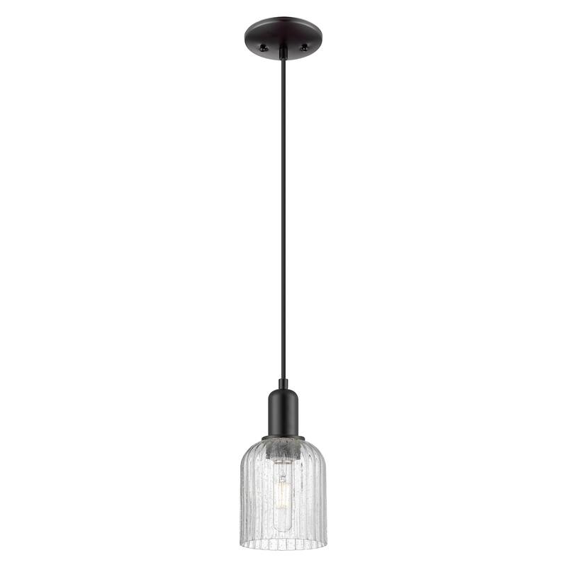 Innovations Lighting 716-1P-G559-5SDY Bridal Veil 5" Wide Mini Pendant