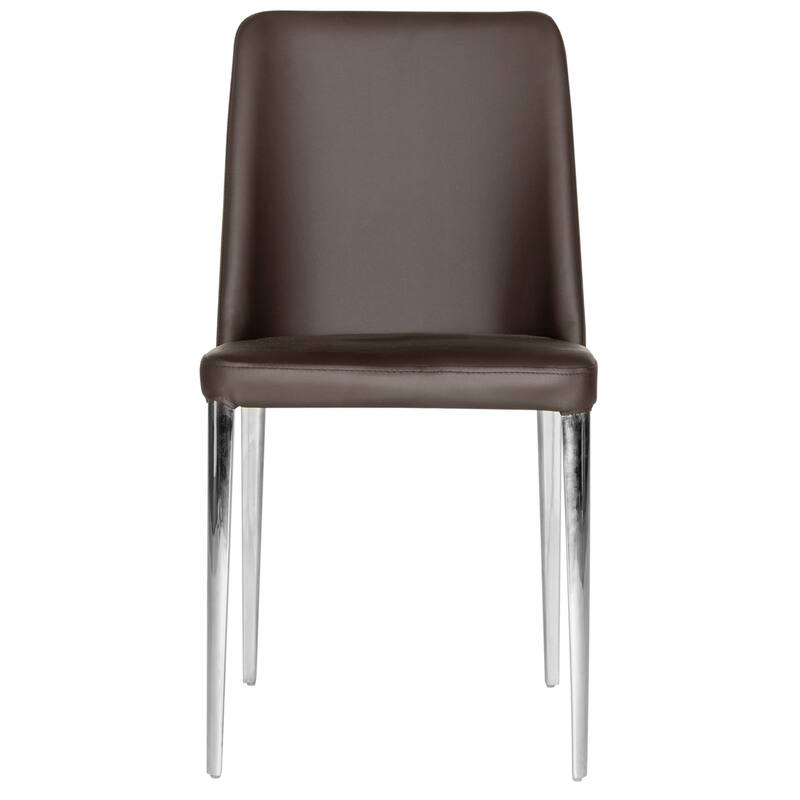 SAFAVIEH Haruko Mid Century Dining White Dining Chair (Set of 2) - 22.5" x 17.8" x 34.8" - 23Wx18Dx35H