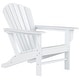 preview thumbnail 37 of 96, Altura Classic Outdoor Eco-Friendly All Weather Adirondack Chairs with Side Table (3-Piece Set)