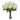 22" Artificial Peony Arrangement with Cylinder Glass Vase