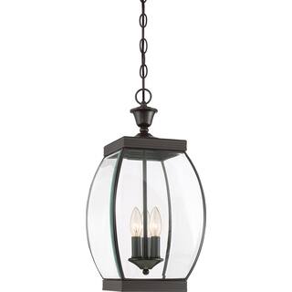 Oasis 3-Light Pendant in Medici Bronze