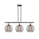 Option Black Antique Brass / Light Smoke Deco Swirl