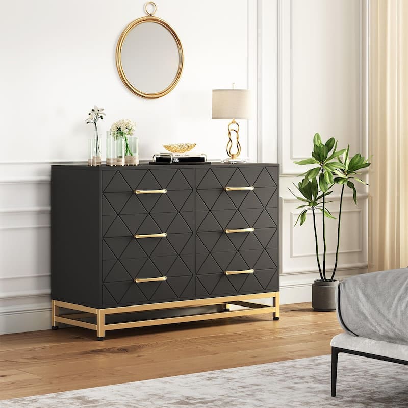 6-Drawer Dresser for Bedroom & Closet