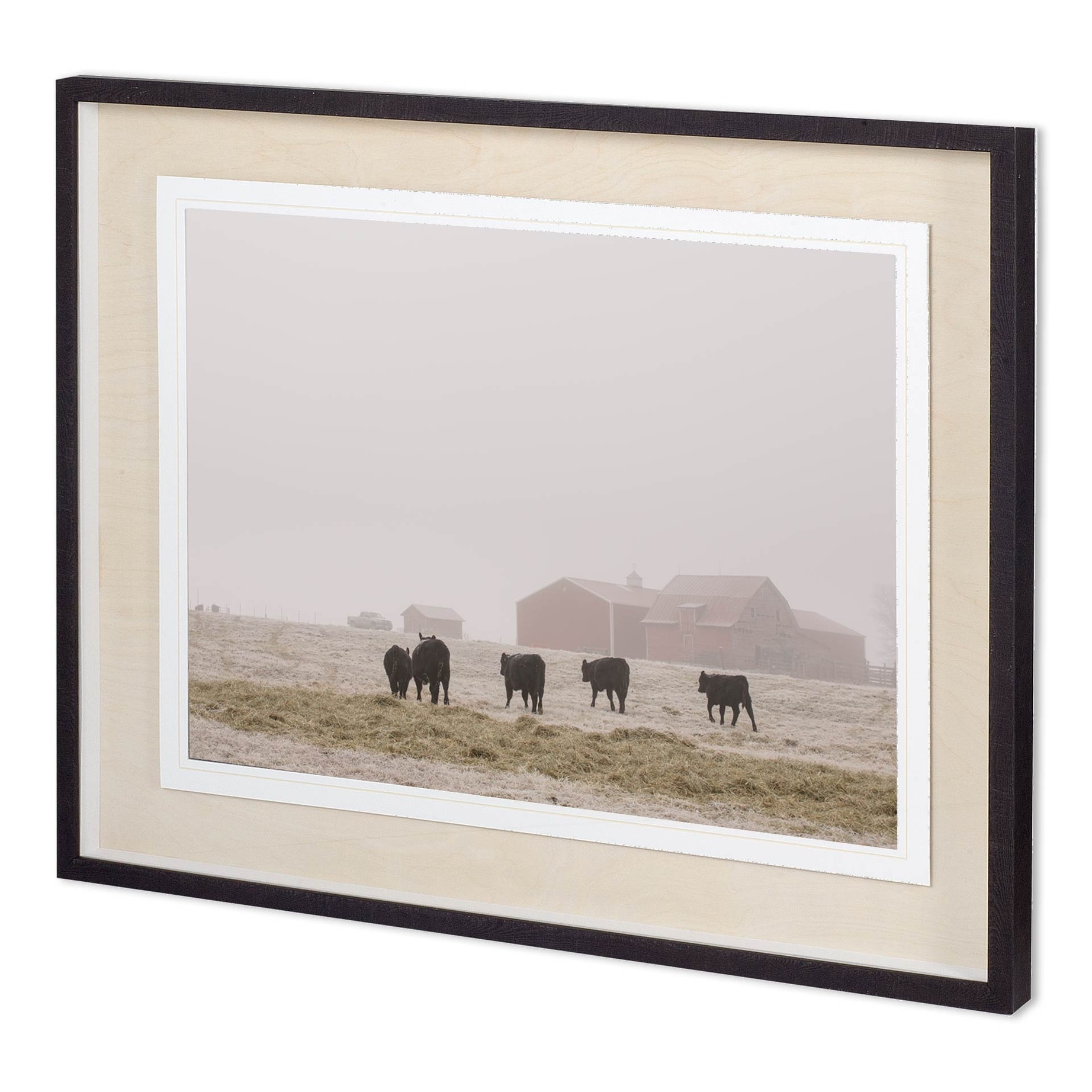Custom Farm Study IV by Adam Mead a Framed Photo Art Print Matted under Glass