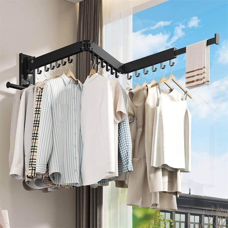 Drying Rack Clothing, Retractable Clothes Drying Rack
