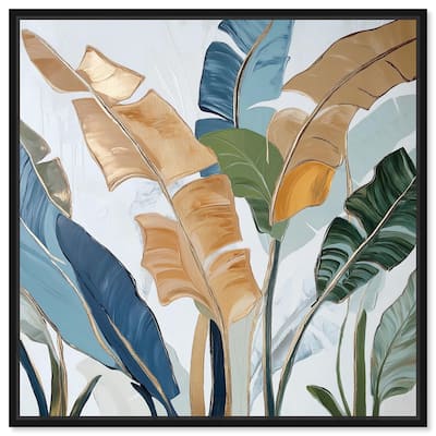 Paradise Fronds I Canvas by Art Remedy