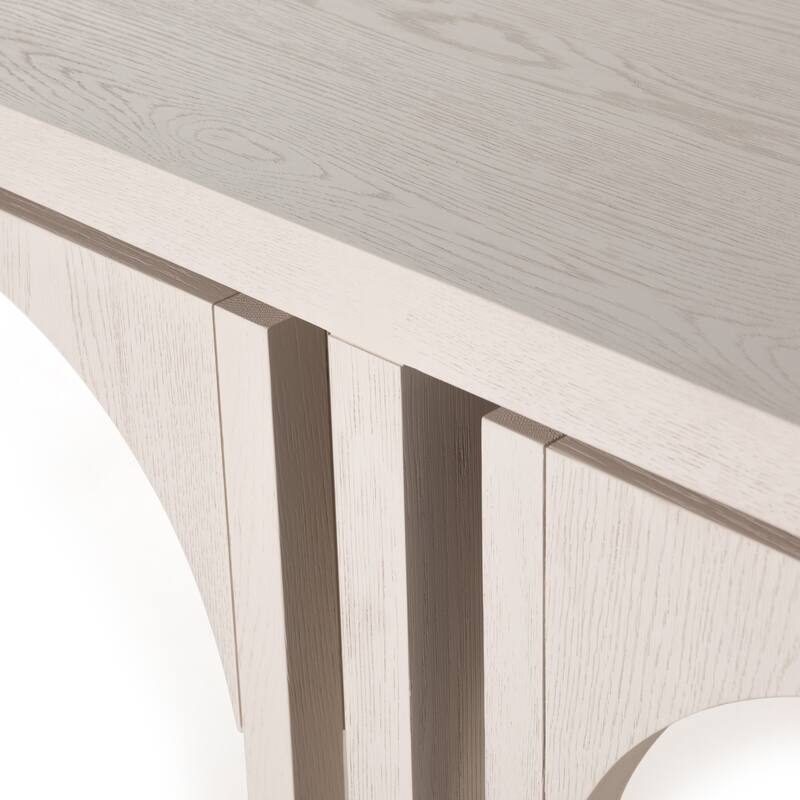 Haven Home Robin Coffee Table W/Nesting Arch Stools