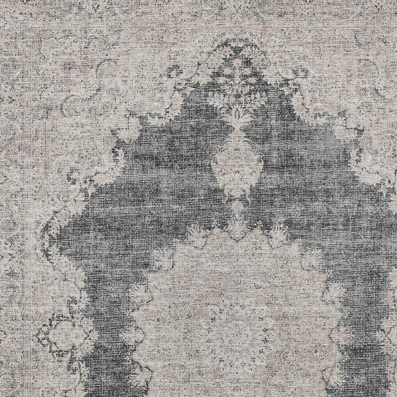 HomeRoots Oriental Traditional Rectangle Outdoor Rug