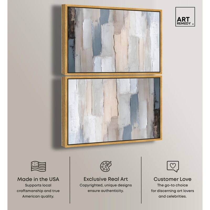 Simple Golden Swallow Canvas by Art Remedy