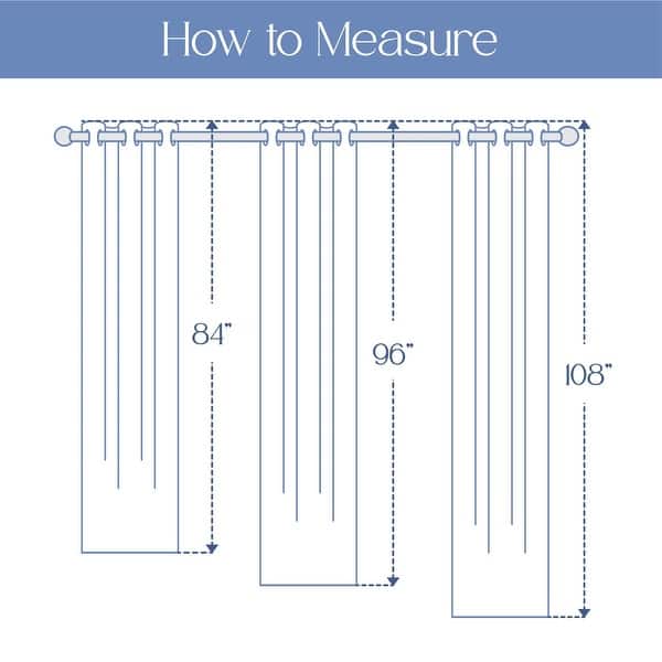 Linen Texture 100% Blackout Grommet Curtain Pair(2 panels)