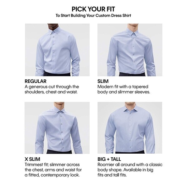 calvin klein big and tall dress shirts