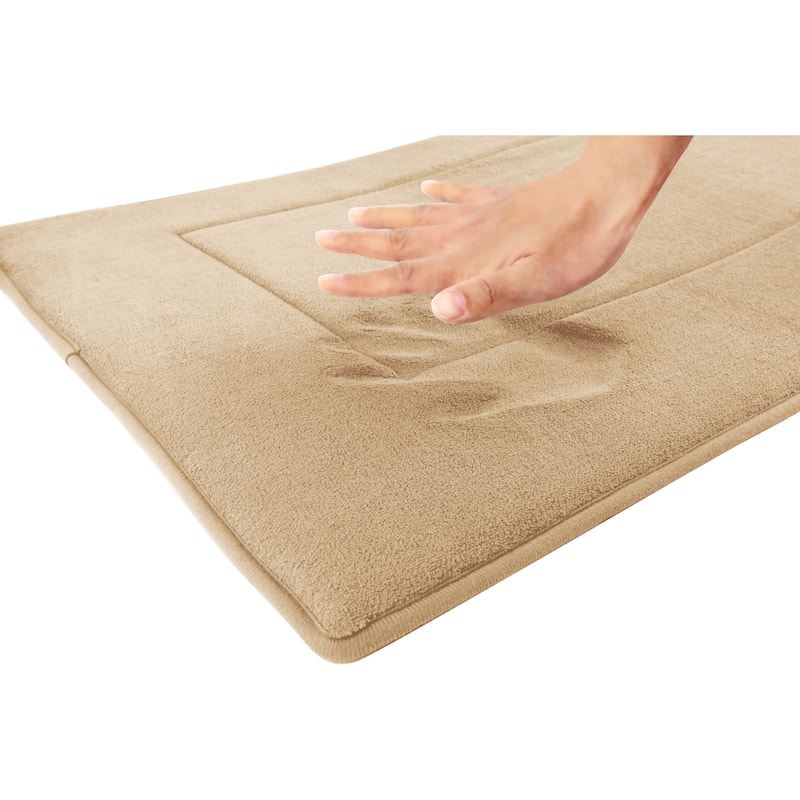 Ultra-Soft Extra-Thick Non-Slip Memory Foam Long Bath Runner Mat 2 ft x 5 ft