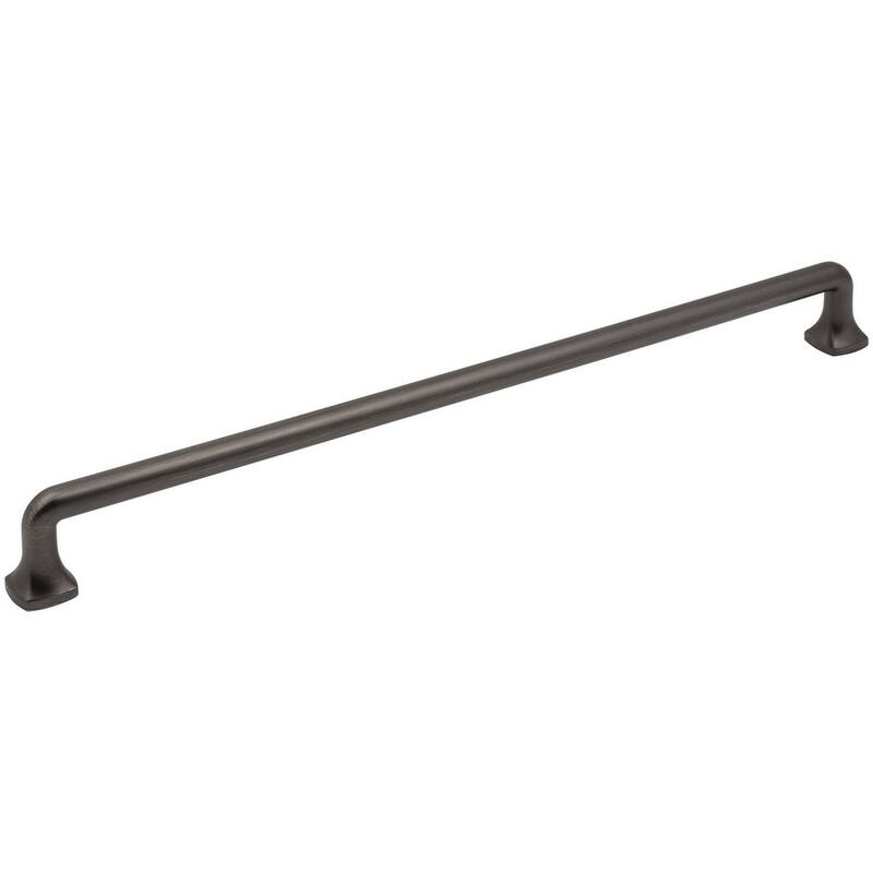 Jeffrey Alexander 663-305 Griffin 12" (305mm) Center to Center Modern - Brushed Pewter