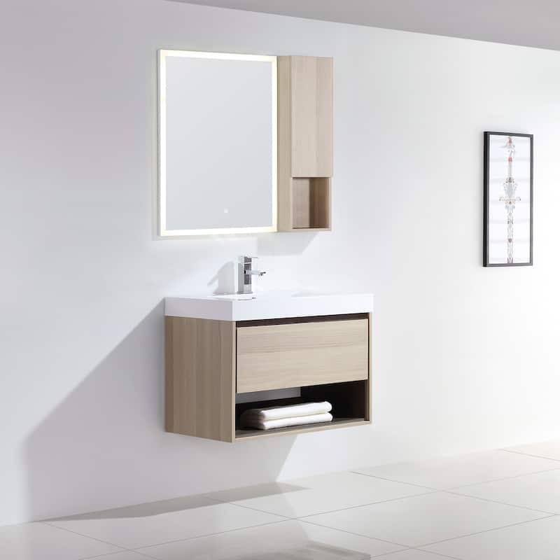 Laila 30" Single Bathroom Vanity Set - Tan