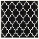 preview thumbnail 40 of 66, SAFAVIEH Handmade Chatham Elia Modern Moroccan Wool Rug 8'9" Square - Black/Ivory - Square