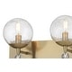 preview thumbnail 8 of 7, Minka Lavery 1333 Populuxe 3 Light 28" Wide Vanity Light