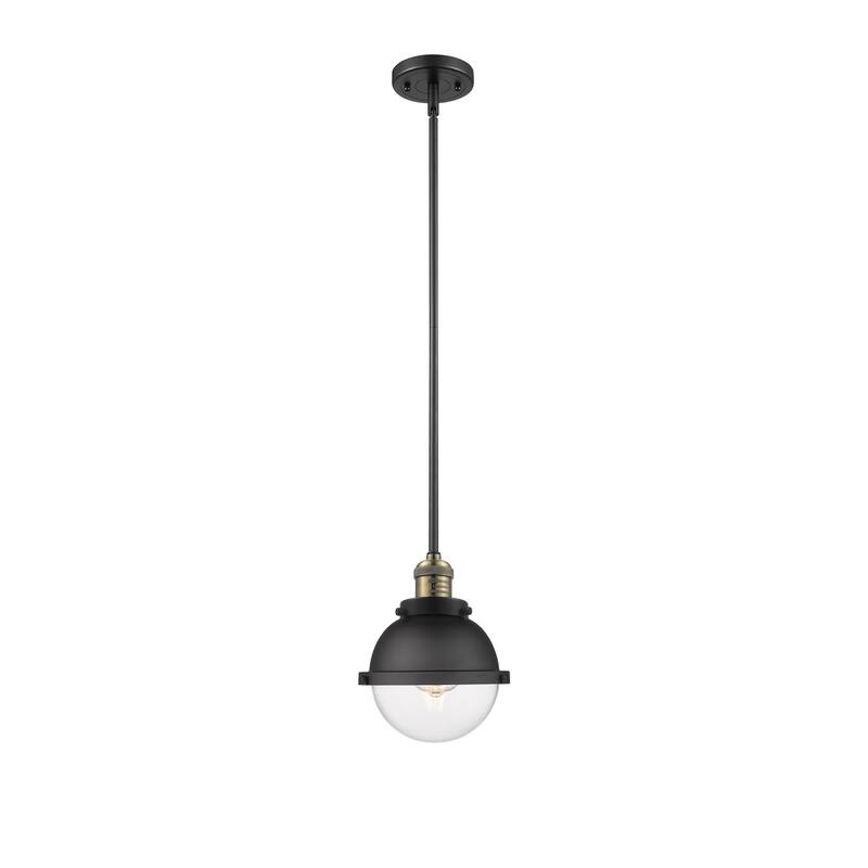 Innovations Lighting Franklin Restoration Hampden 1 Light 7" Stem Hung Mini Pendant