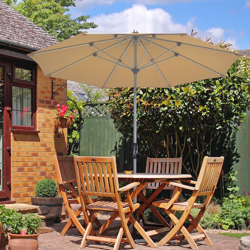 9 ft Patio Umbrella Outdoor Market Table Umbrella