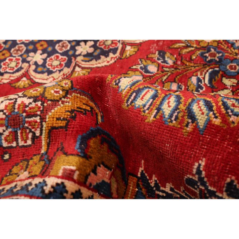 ECARPETGALLERY Hand-knotted Anadol Red Wool Rug - 7'5 x 11'4