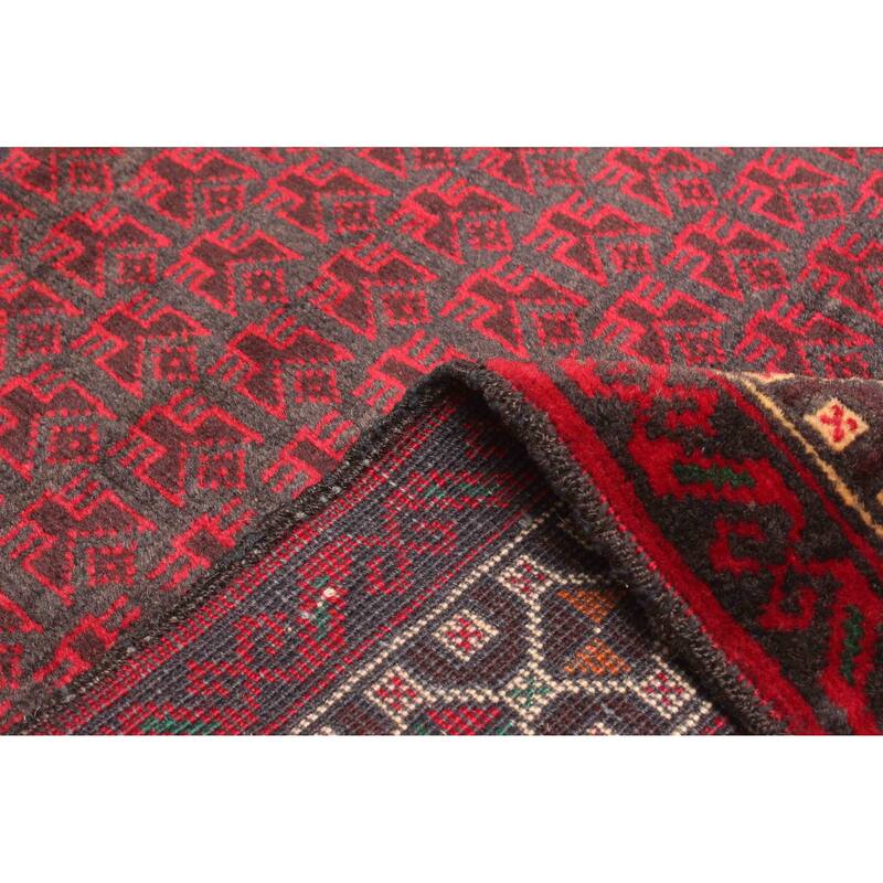 ECARPETGALLERY Hand-knotted Teimani Dark Grey Wool Rug - 2'10 x 4'5