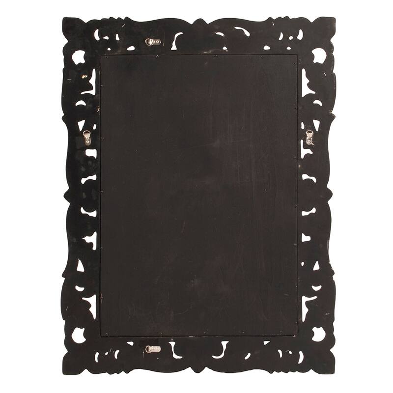 Allan Andrews Chateau Mirror - Glossy White - 31.1/2" x 42" x 1.3/4