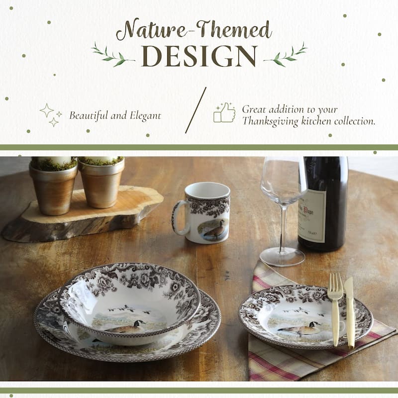 Spode Woodland Assorted Animals Salad Plate