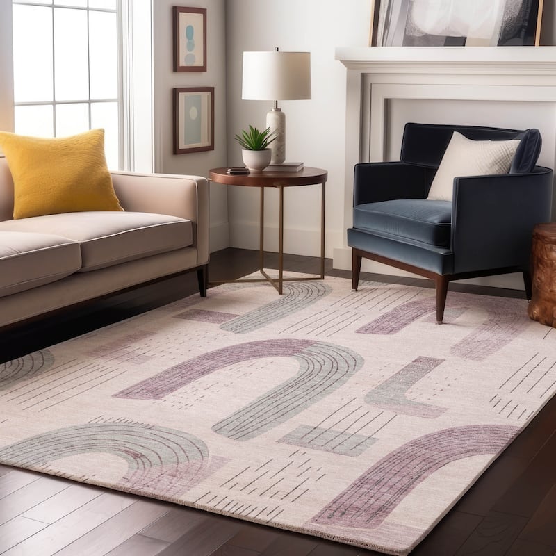 Premium Washable Super Soft Contemporary Mayfield Rug
