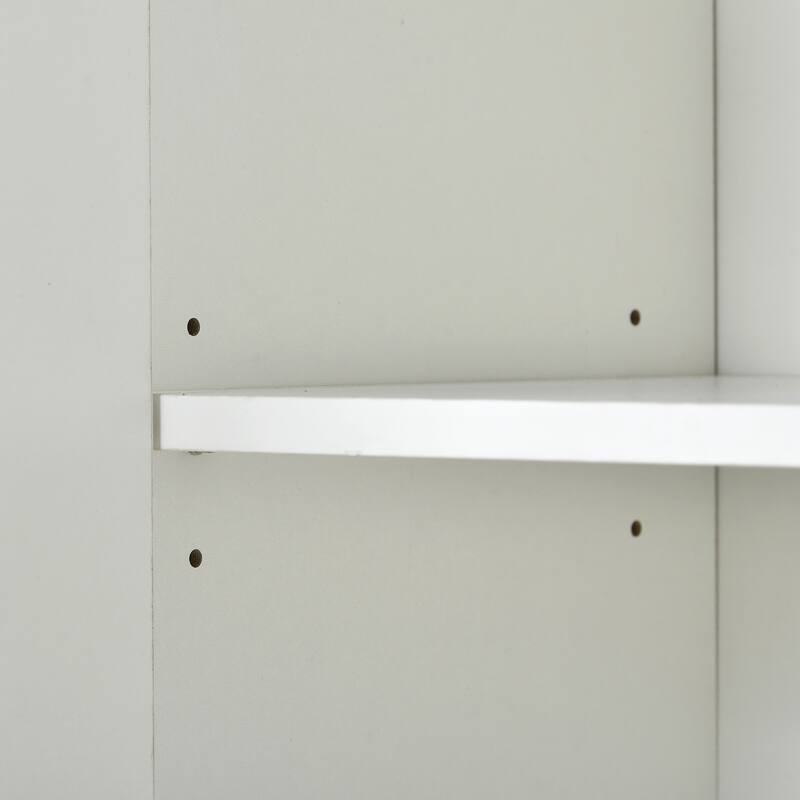 Sideboard Cabinet with 4 Doors, Buffet Cabinet with Adjustable Shelves, Kitchen Storage Cabinet with Metal Legs