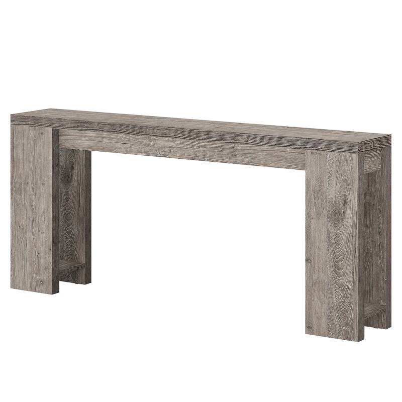 70.9" Farmhouse Extra Long Console Table with Storage for Living Room