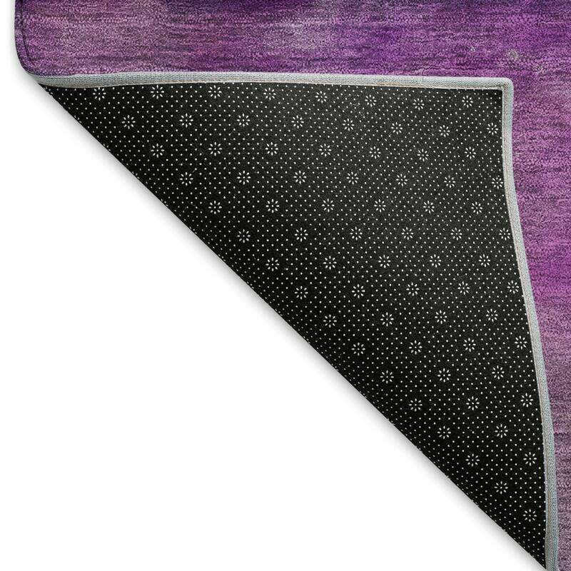 Machine Washable Indoor/ Outdoor Contemporary Ombre Chantille Rug