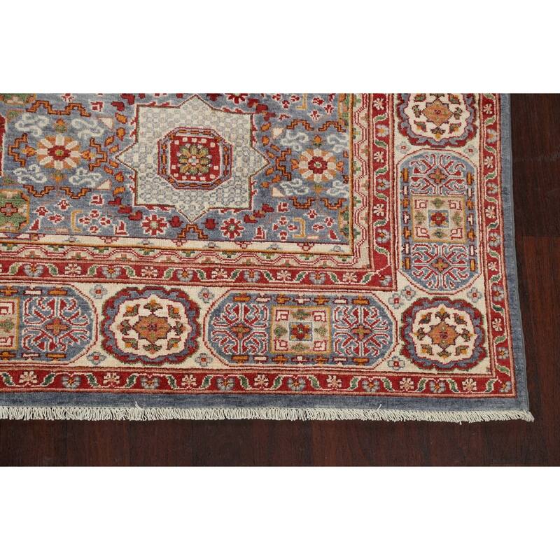 Geometric Khotan Oriental Home Decor Area Rug Wool Hand-knotted Carpet - 8'2" x 9'7"