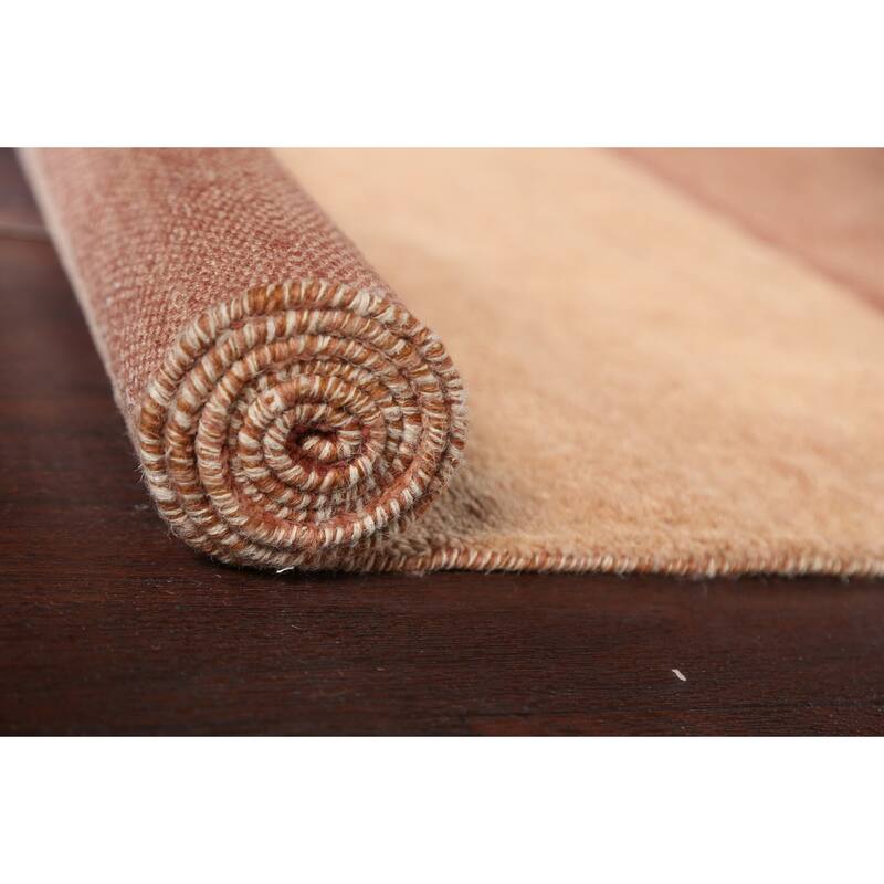 Contemporary Gabbeh Kashkoli Oriental Wool Runner Rug Handmade Carpet - 3'2" x 15'11"