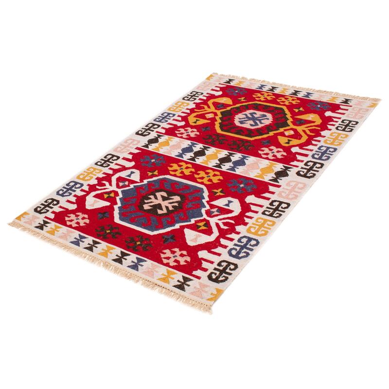 Ankara FW Red Kilim 5'0" x 7'11" - 5'0 x 7'11