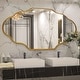 preview thumbnail 23 of 38, Irregular Accent Mirror Scalloped Wall Mirror