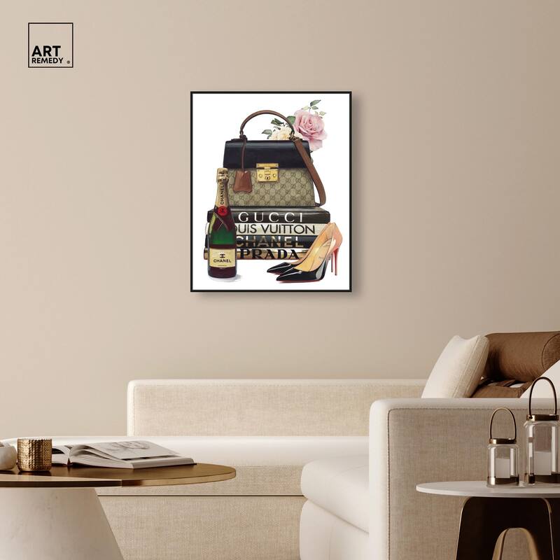 Let's Go Out Tonight Canvas by Art Remedy