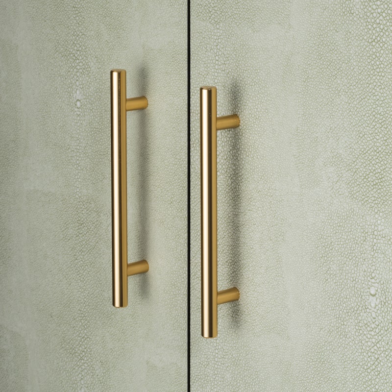 Sango Shagreen 2 Door Cabinet - Black, Stylish and Functional Storage