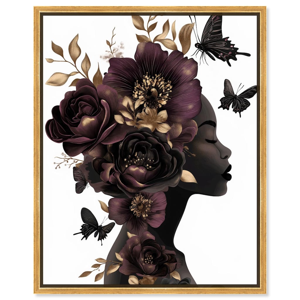In Her Thoughts II Canvas by Art Remedy