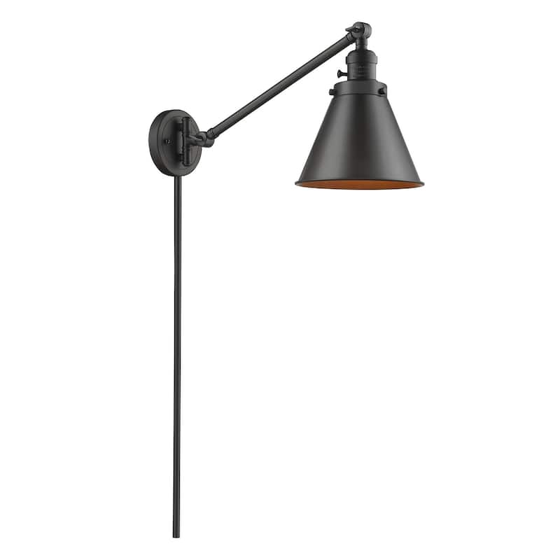 Innovations Lighting Appalachian Single Light 12" Tall Bathroom Sconce