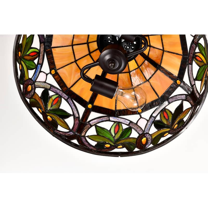Tiffany-style Hanging Lamp