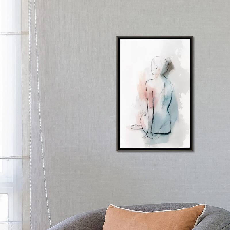 iCanvas "Pastel Woman II" by Isabelle Z Framed