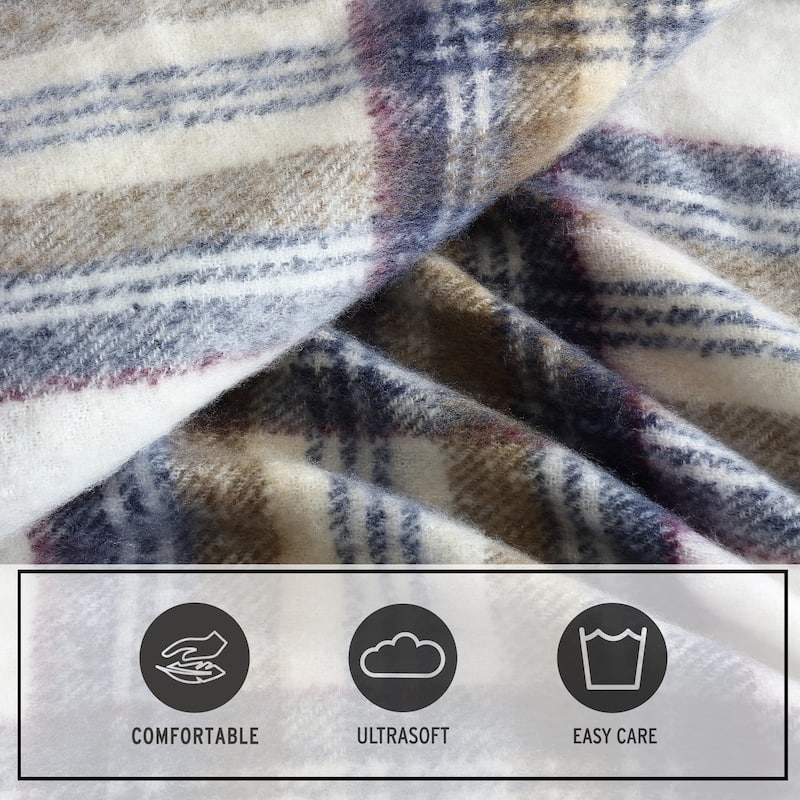 Eddie Bauer Cozy Printed Throw Blanket
