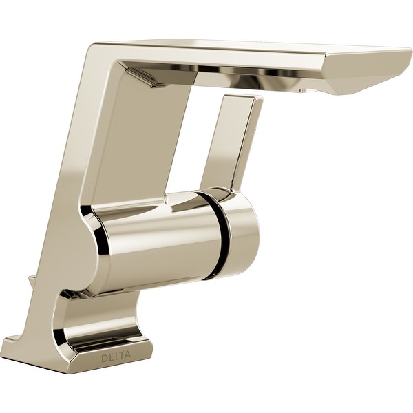 Delta 599-MPU-DST Pivotal 1.2 GPM Single Hole Bathroom Faucet with Metal Drain Assembly