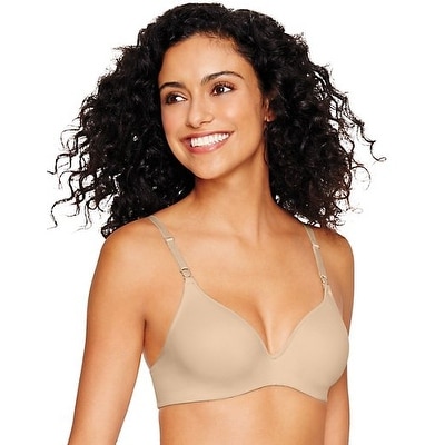 hanes invisible look underwire bra